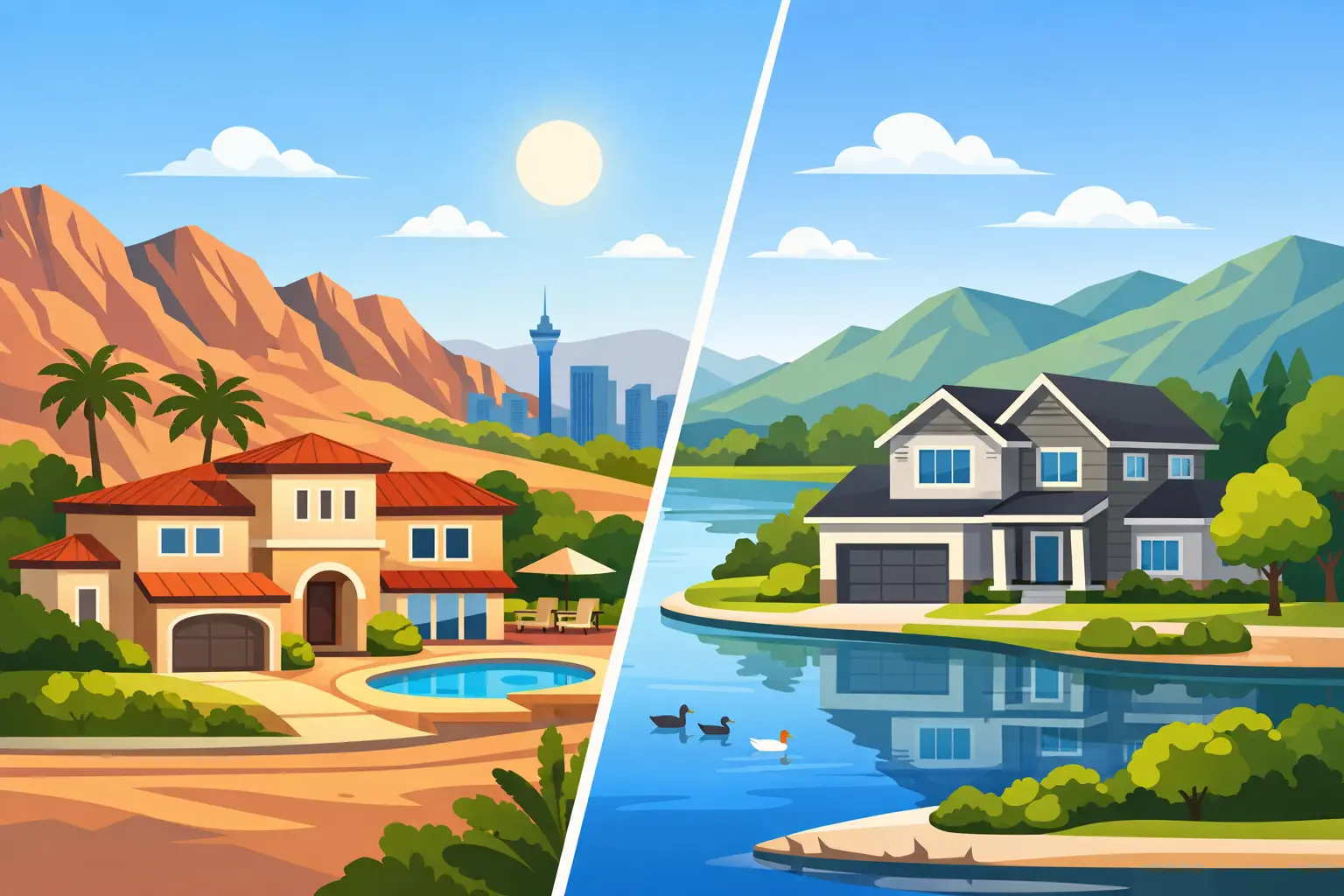 Summerlin vs Henderson Homes: Which Fits You?